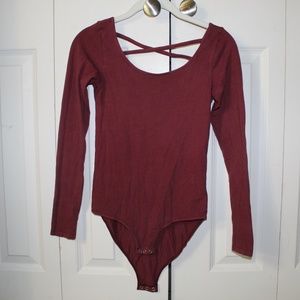 american eagle long sleeve bodysuit